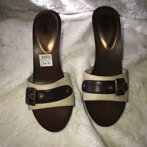 Fioni slip on heels new